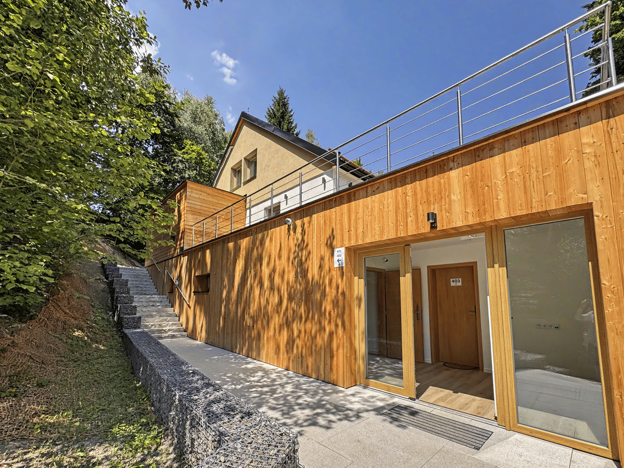 Apartmány a wellness, Pastviny